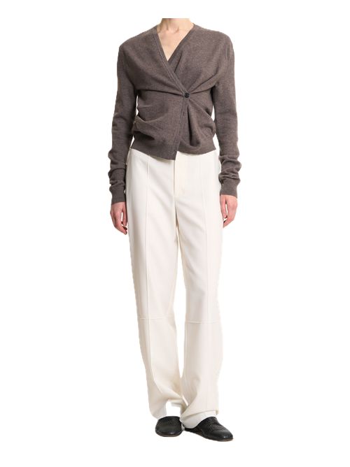 twisted ballet cardigan Róhe | 420-23-311215_618 MUD